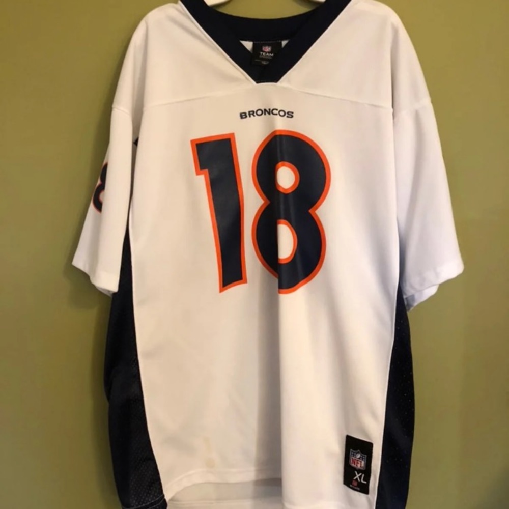 NFL BRONCOS JERSEY 18 youth L
